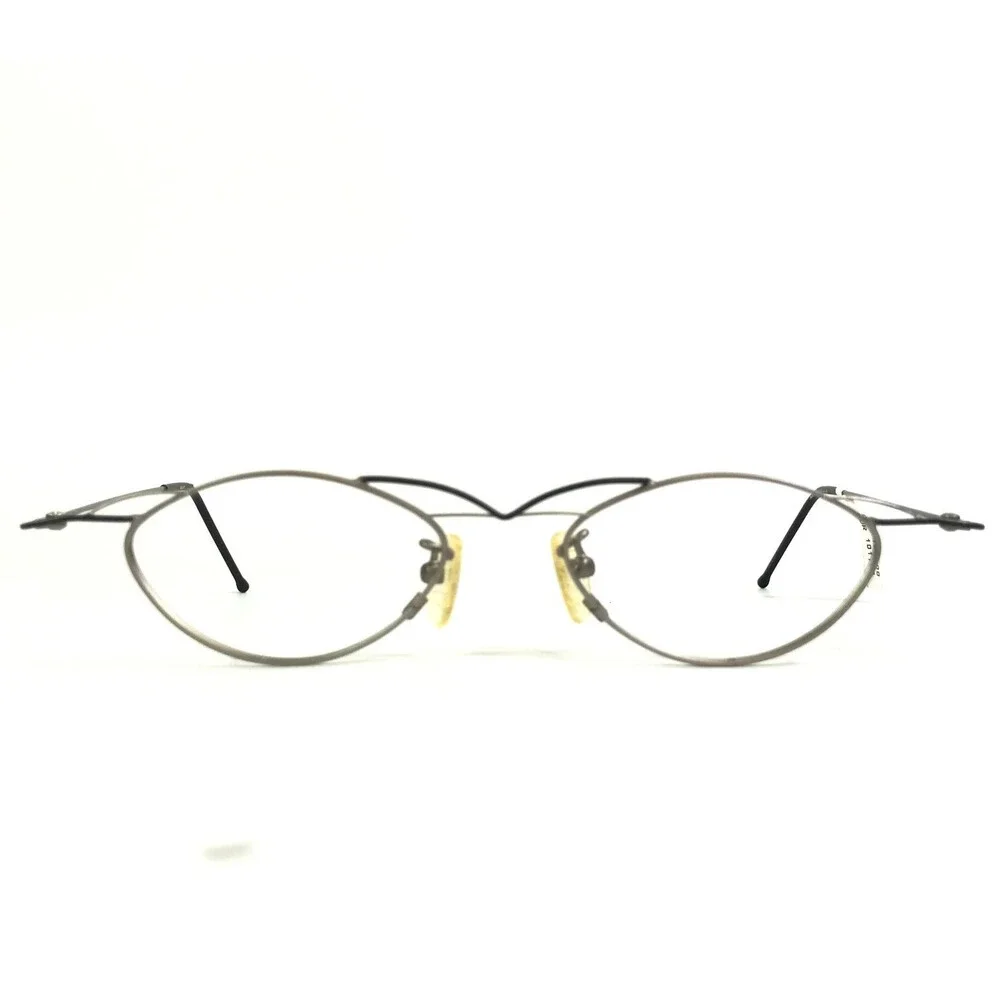 Select Eyeglasses Frames MOD 5074 COL 24 Black Silver Oval Modern MCM 47-19-135